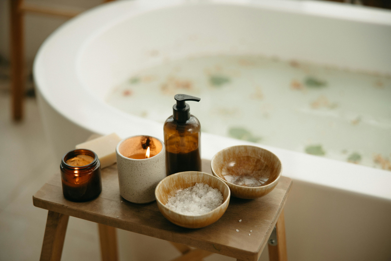 take a bath